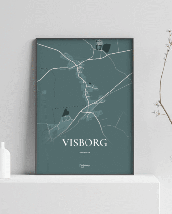 Visborg Plakaten Skovgrøn