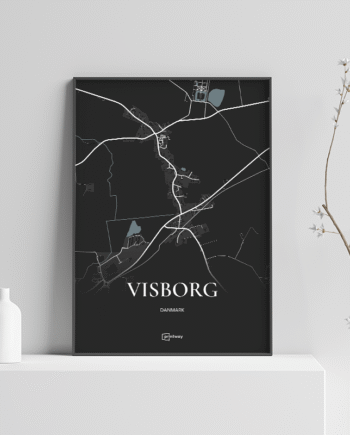 Visborg Plakaten Sort