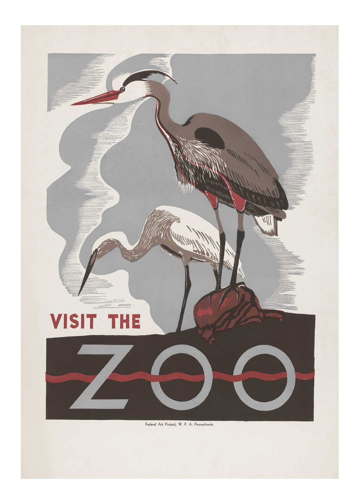 Visit   The   Zoo   Af   Vintage   Vista   Designs