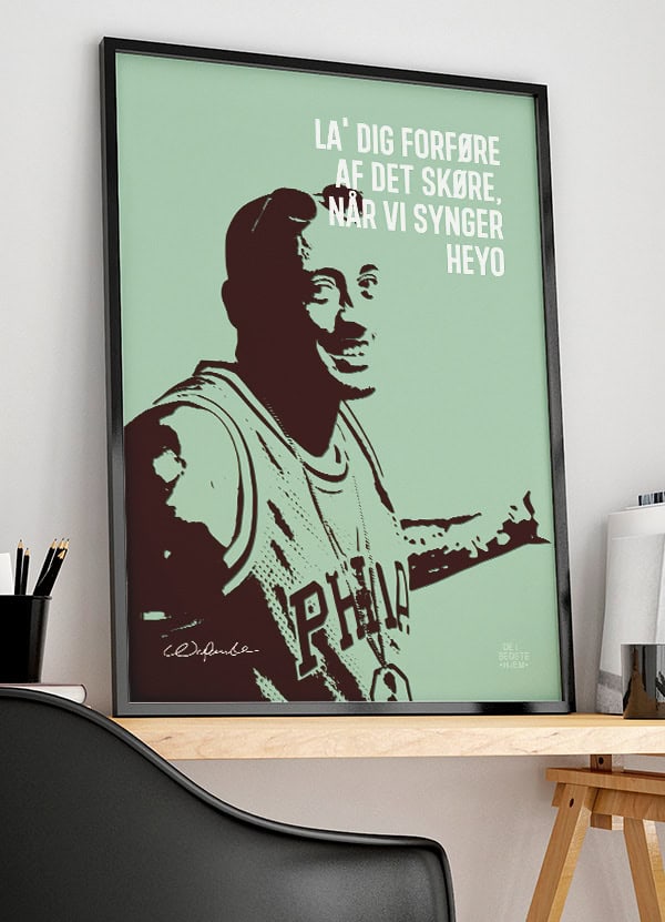 Wafande   Plakat   Heyo   Grøn   21   X   29        A4    Kr    199  -