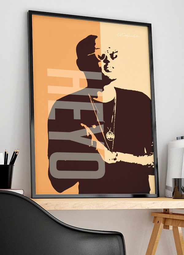 Wafande   Plakat   Heyo   Gul   21   X   29        A4    Kr    199  -