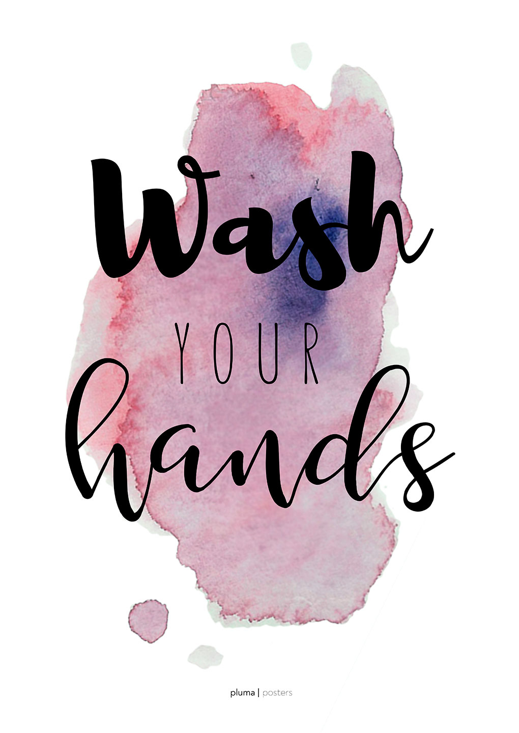 Wash   Your   Hands   Lilla   Af   Pluma   Posters