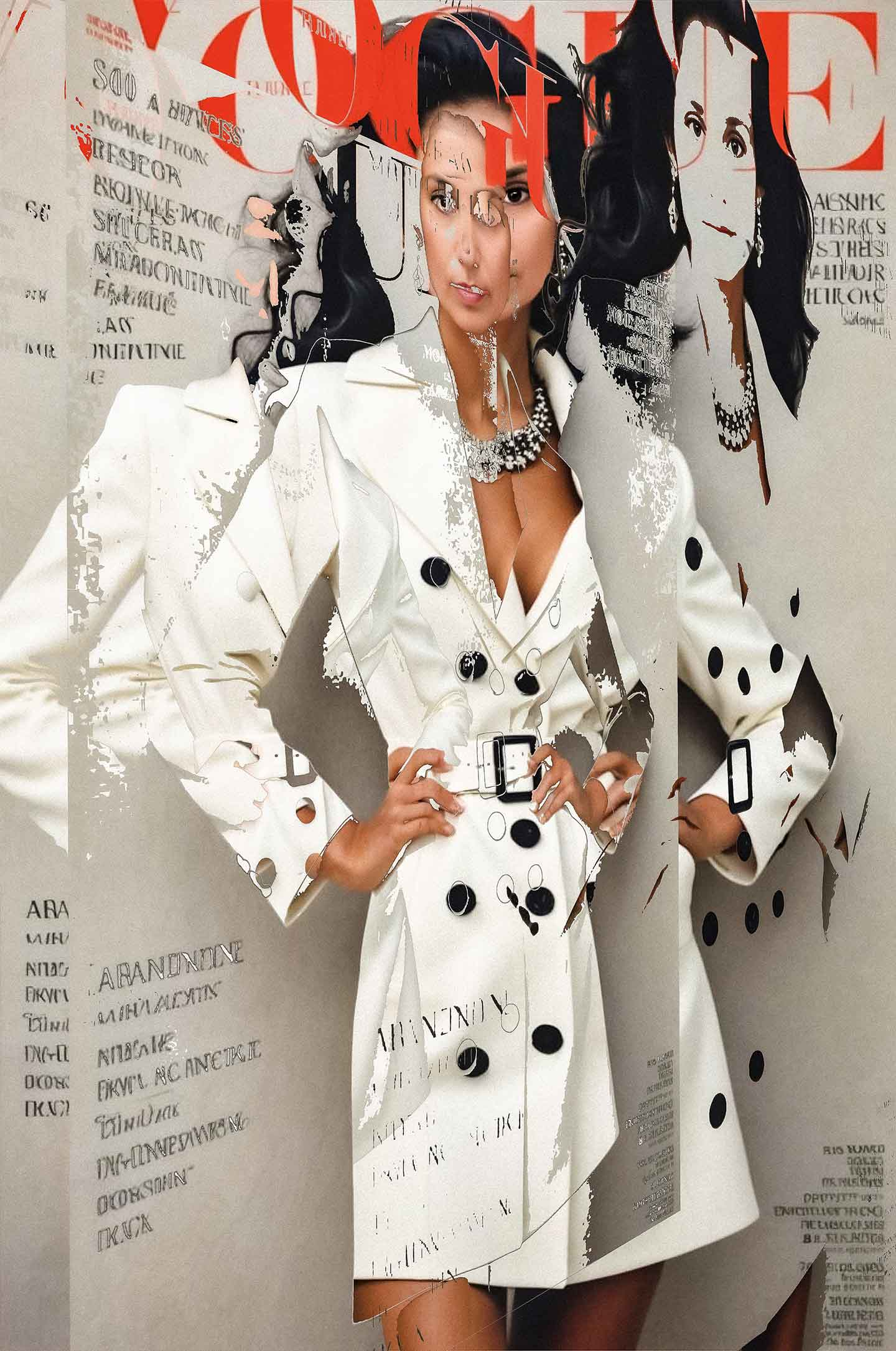 White   Coat   Cover   Magazine   Af   Lotte   Grarup
