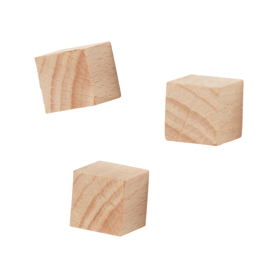 Whiteboard   Magnet    Træ    15x15x15   Mm        Stk