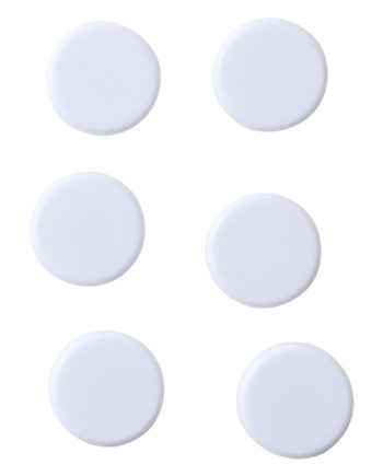 Whiteboard   Magneter    Hvid        Stk