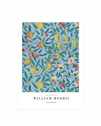 William   Morris   Plakat    Four   Fruits