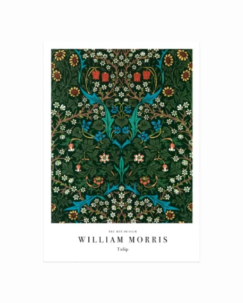 William   Morris   Plakat    Tulip