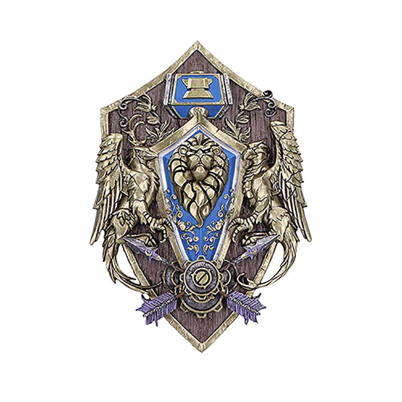 World   Of   Warcraft   Alliance   Wall   Plaqueheight   30cm   Figur   Geekd   Dk