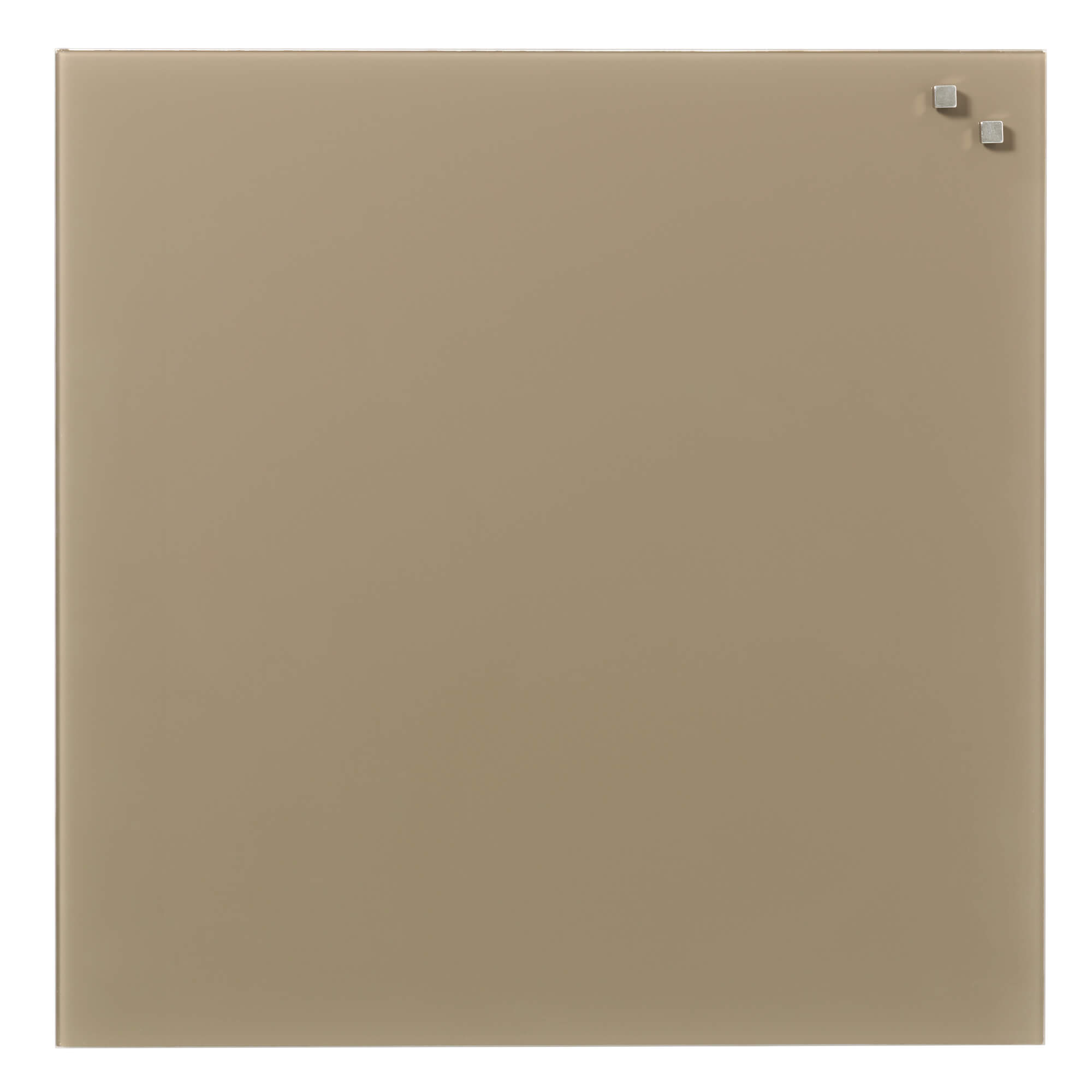 45   X   45   Cm    Beige   Magnetisk   Glastavle