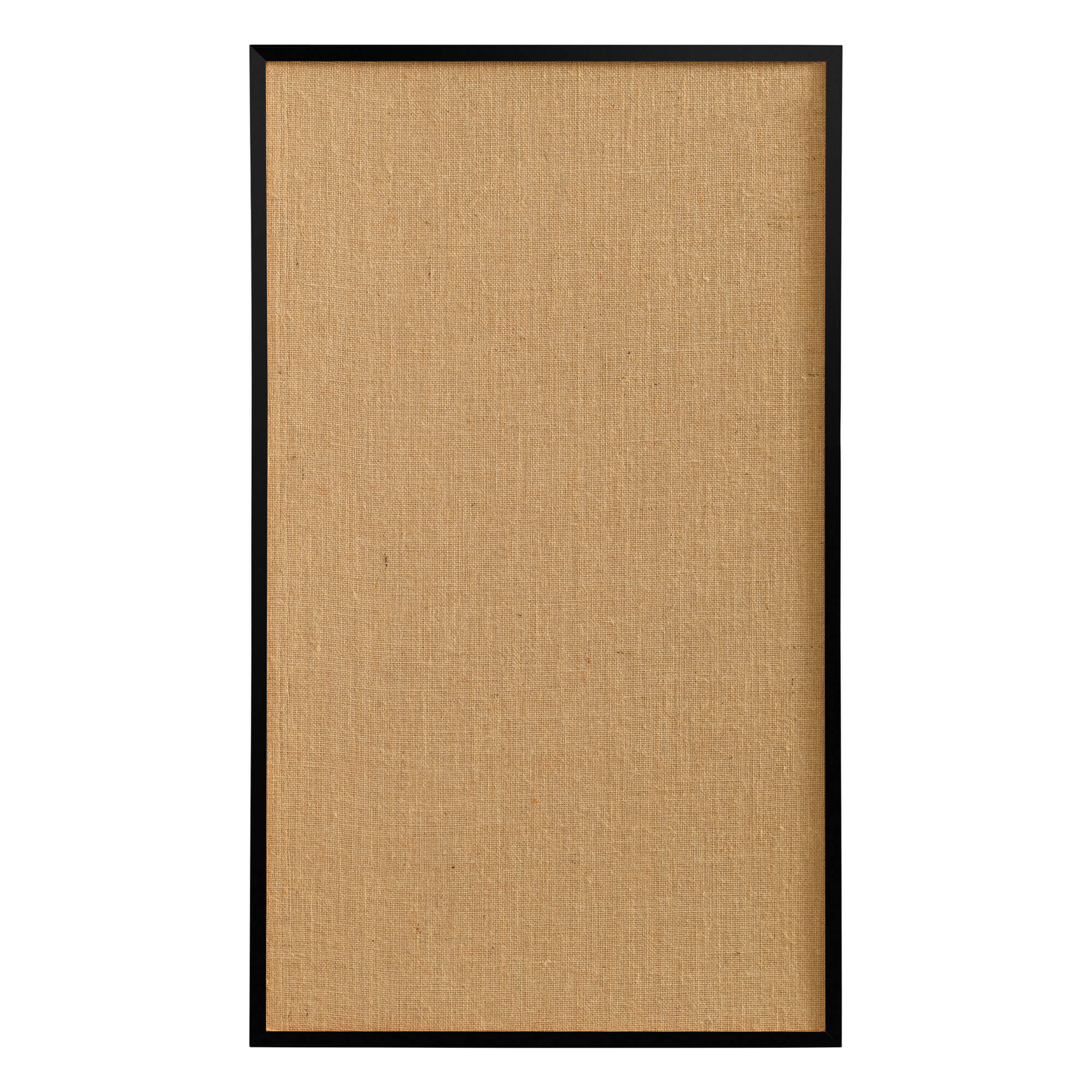 100   X   60   Cm    Hessian   Opslagstavle   Med   Sort   Ramme