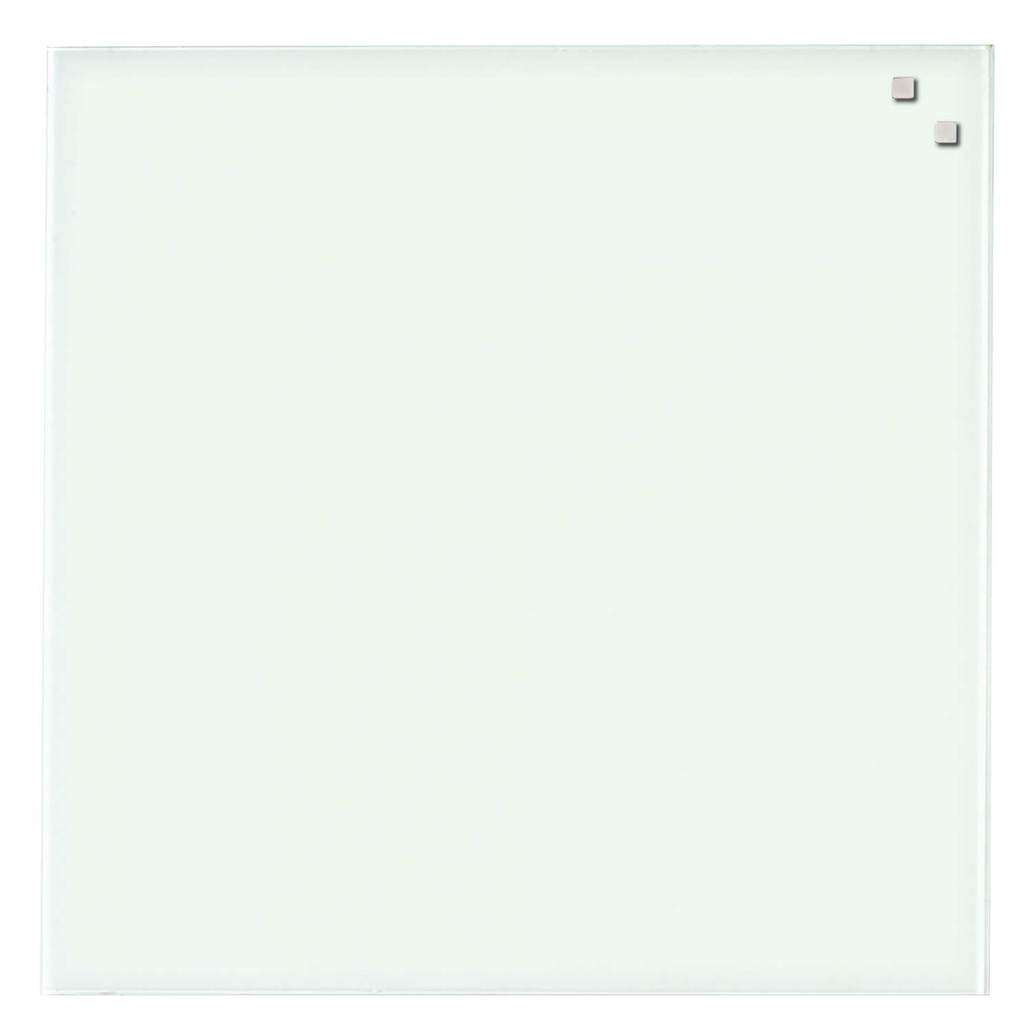 45   X   45   Cm    Hvid   Magnetisk   Glastavle