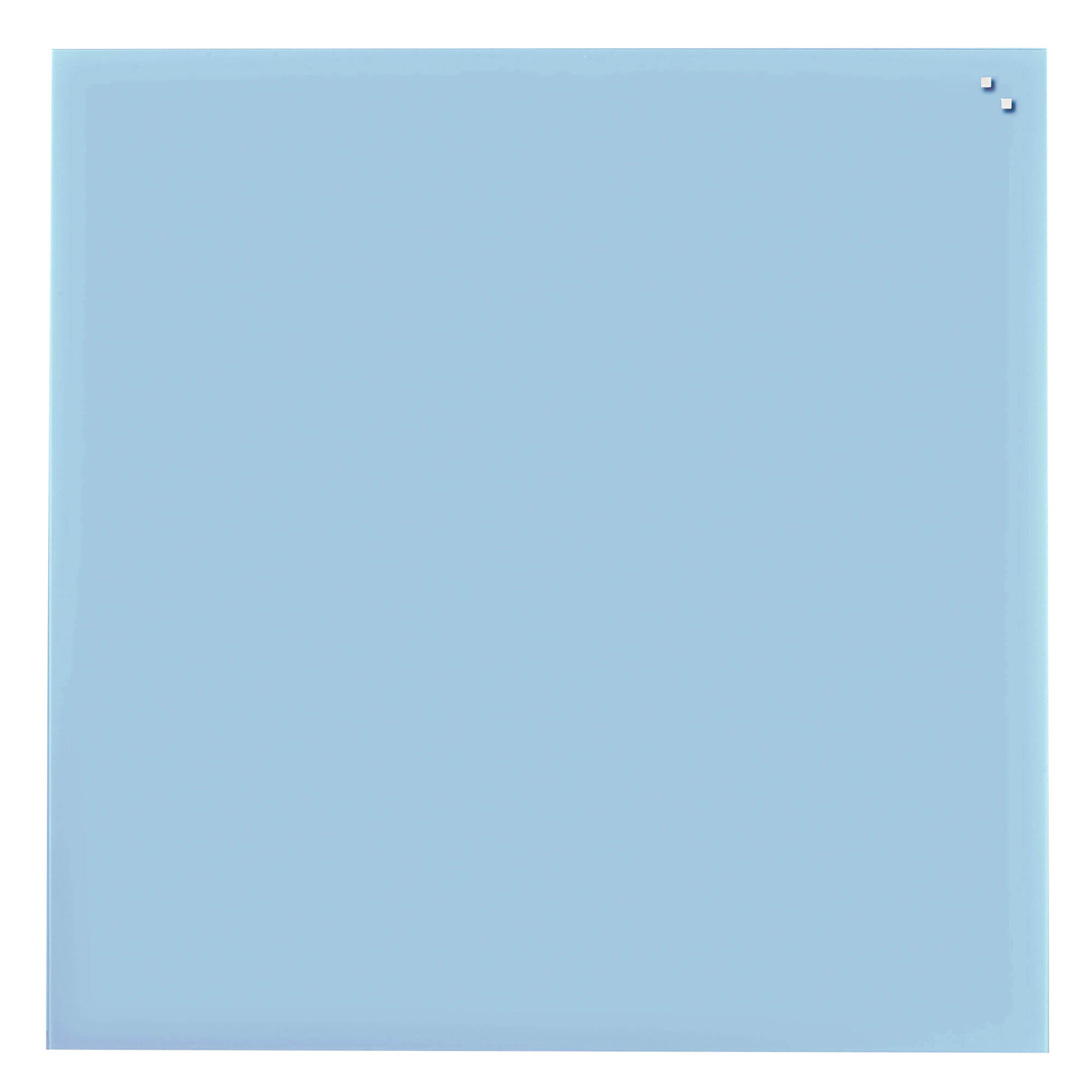 100   X   100   Cm    Lyseblå   Magnetisk   Glastavle