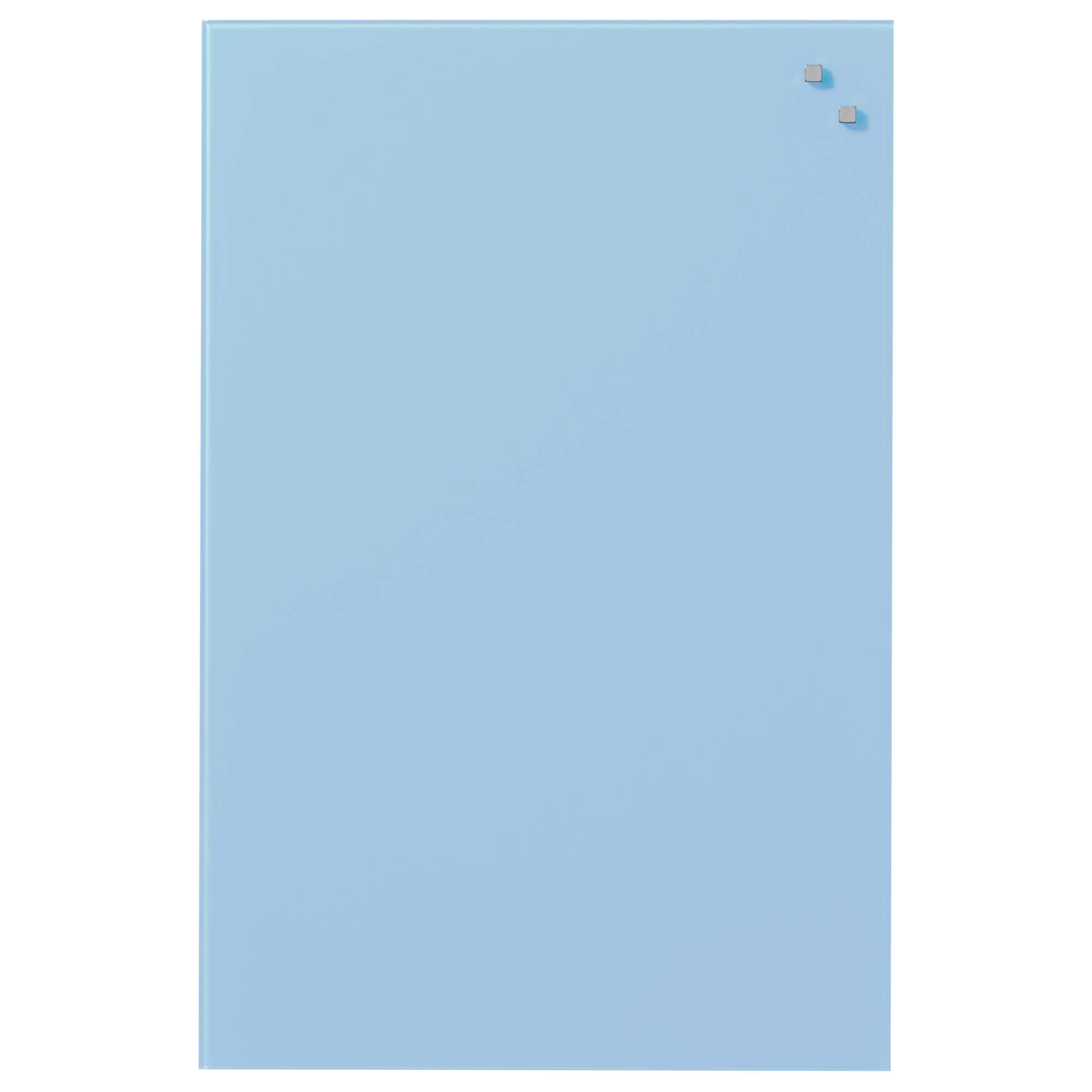 40   X   60   Cm    Lyseblå   Magnetisk   Glastavle