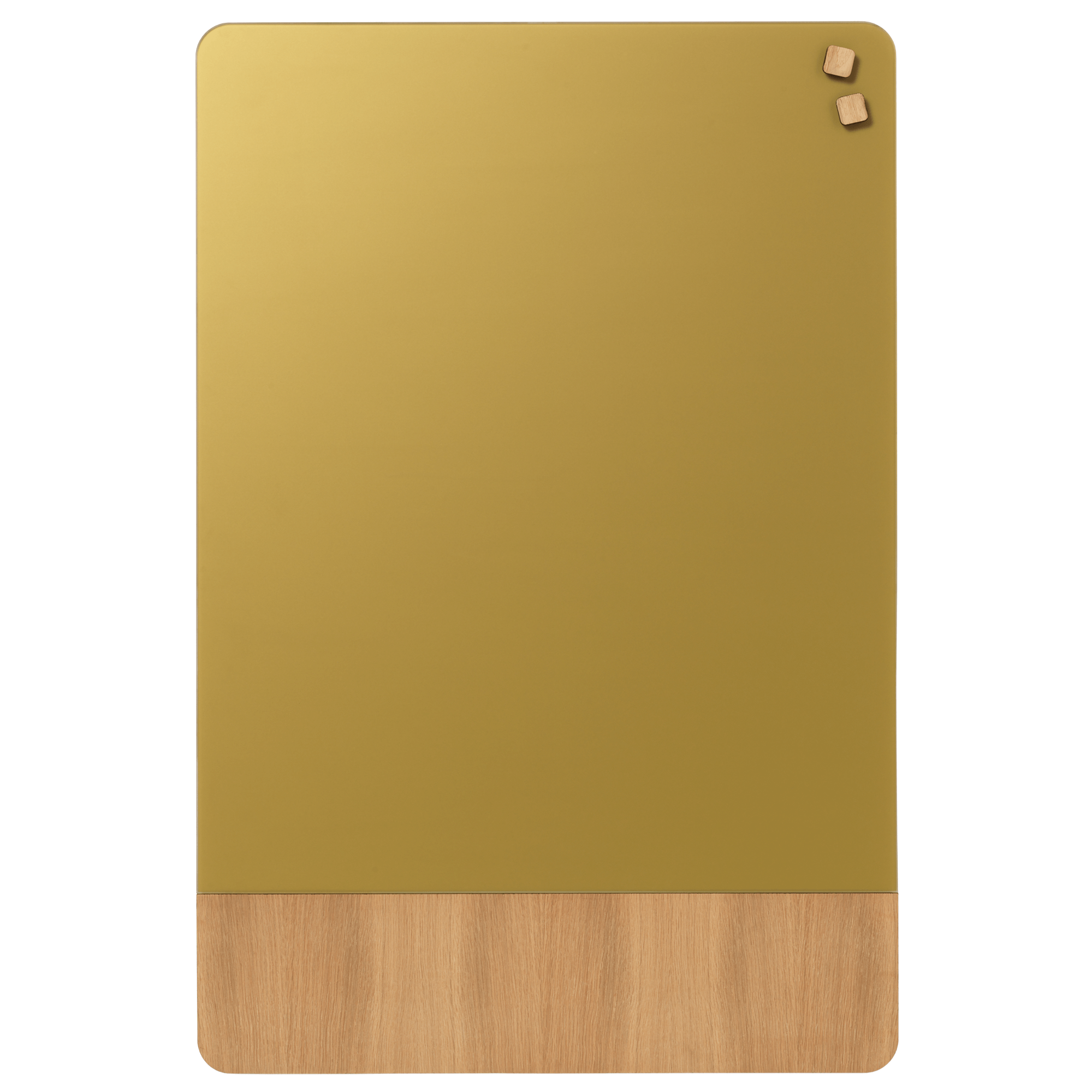60   X   80   Cm    Mat   Glas   Guld   Egefiner   Magnetisk   Tavle