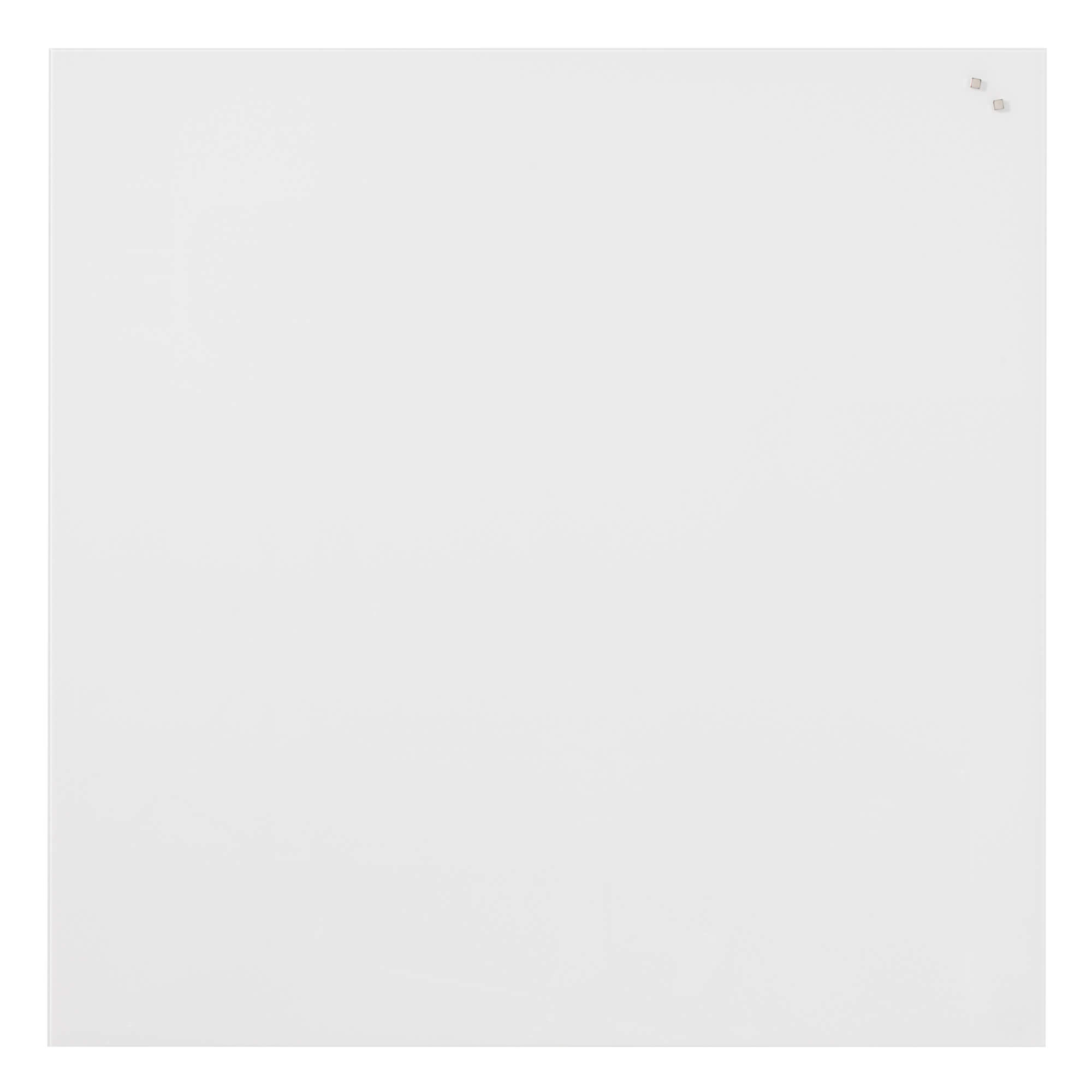 100   X   100   Cm    Pure   White   Magnetisk   Glastavle