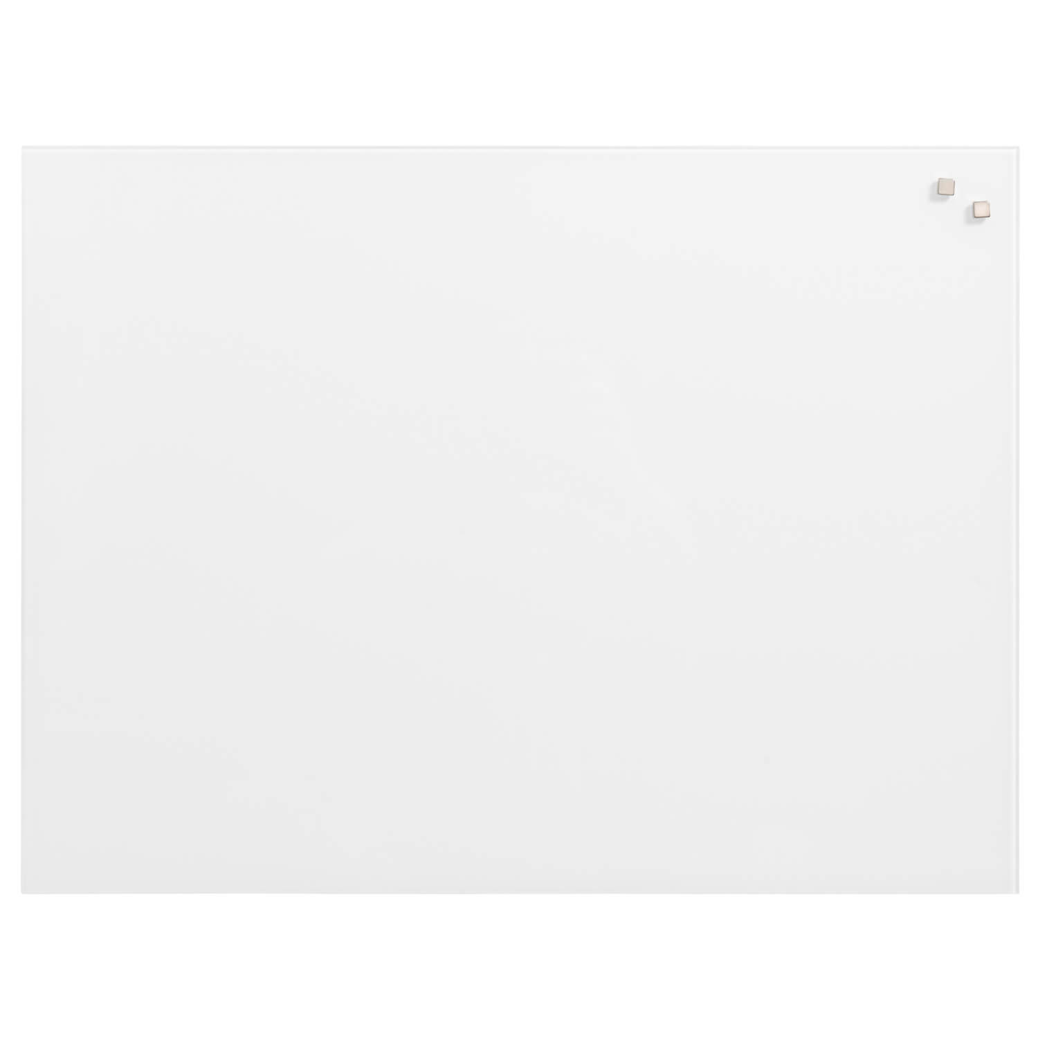 60   X   45   Cm    Pure   White   Magnetisk   Glastavle