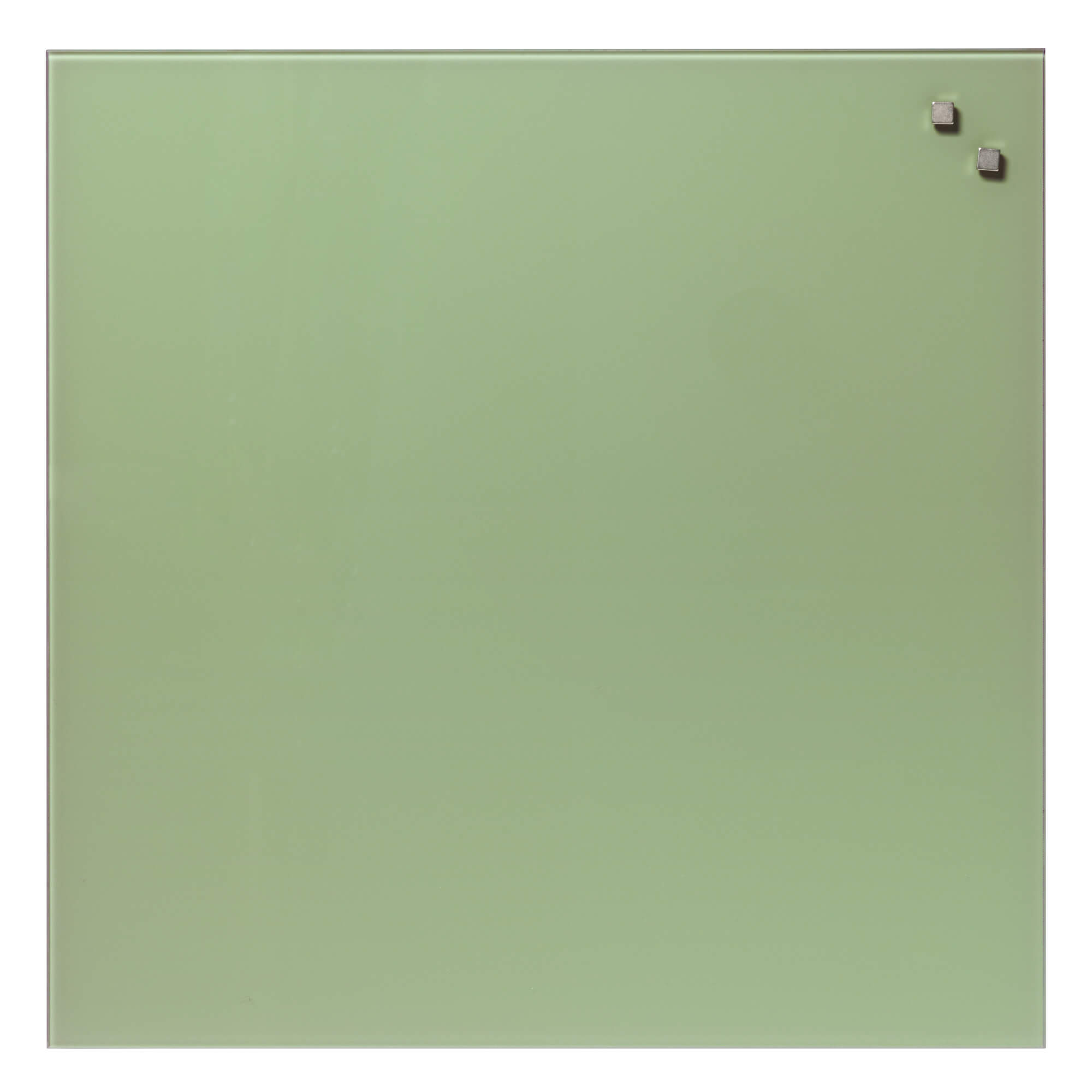 45   X   45   Cm    Retro   Grøn   Magnetisk   Glastavle