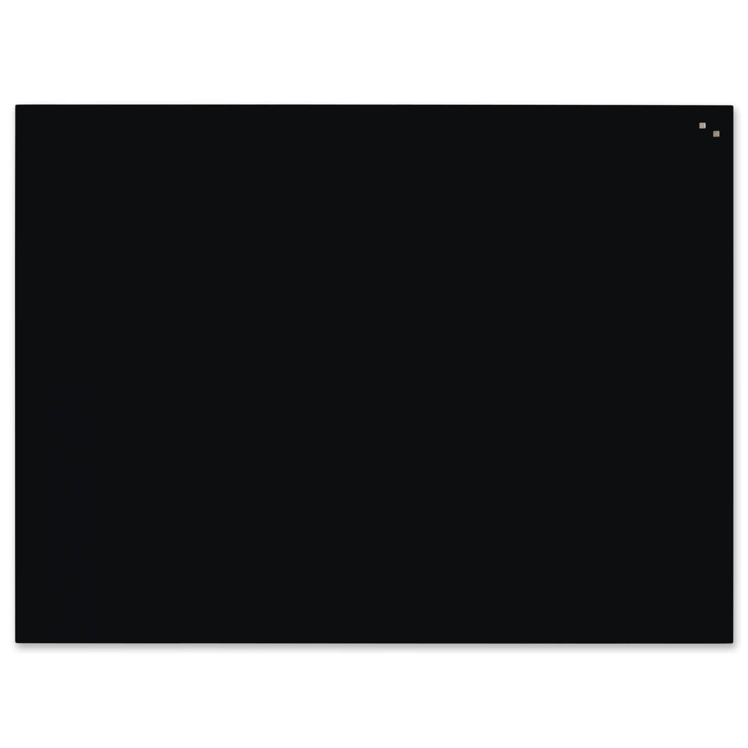 120   X   90   Cm    Sort   Magnetisk   Glastavle
