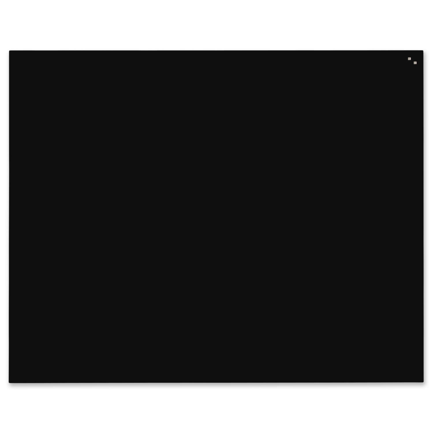 150   X   120   Cm    Sort   Magnetisk   Glastavle