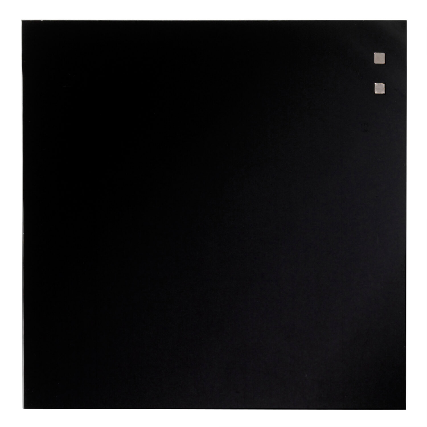 35   X   35   Cm    Sort   Magnetisk   Glastavle