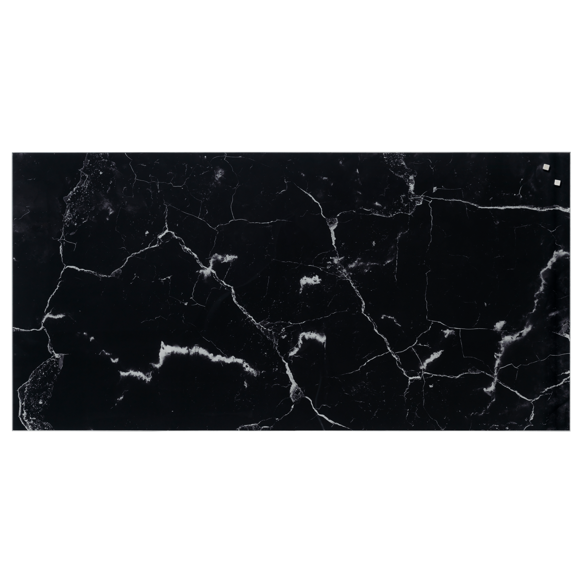 100   X   50   Cm    Sort   Marmor   Magnetisk   Stænkplade