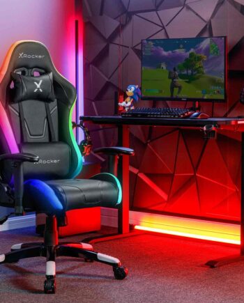 Xrocker   Agility   Junior   Pc   Office   Gaming   Chair   Rgb   Stol   Geekd   Dk