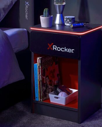 Xrocker   Carbon - Tek   Bedside   With   Wireless   Charging   Møbler   Geekd   Dk