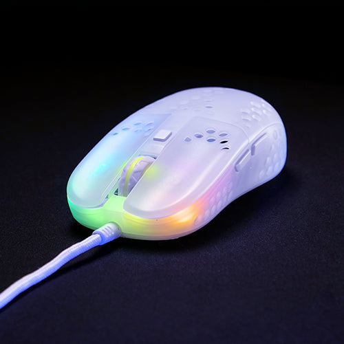 Xtrfy   Mz1   Rgb   Rail   Gaming   Mus    Hvidtransparent   Geekd   Dk