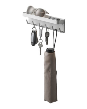 Yamazaki   Magnetisk   Nøgleholder   Med   Bakke    Hvid