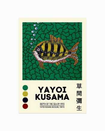 Yayoi   Kusama   Plakat    Depth   Of   The   Sea