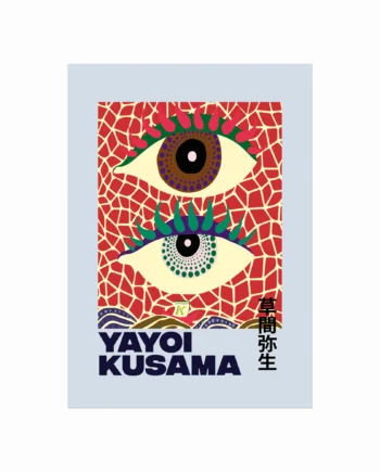 Yayoi   Kusama   Plakat    Eyes    Blue