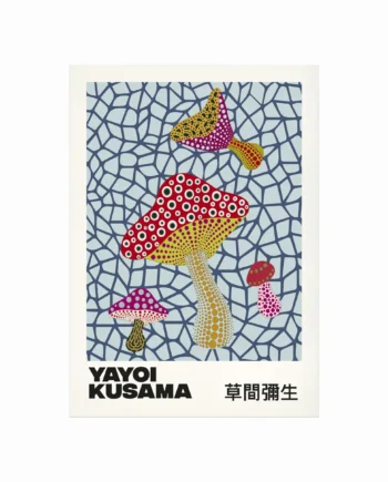 Yayoi   Kusama   Plakat    Mushroom   02