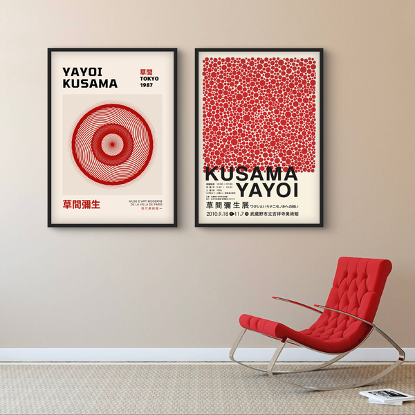 Yayoi   Kusama   Plakatsæt