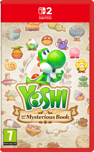 Yoshi   And   The   Mysterious   Book   Platformeventyr   Nintendo   Switch       Nintendo   Switch   Spil   Geekd   Dk