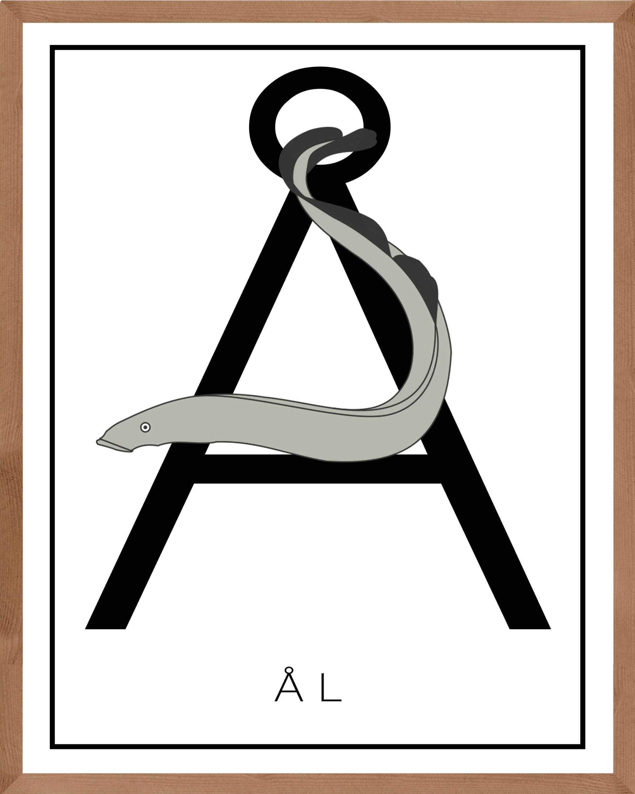 å   Børneplakat
