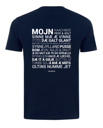 æ   Sproch   Navy   Hvid   S